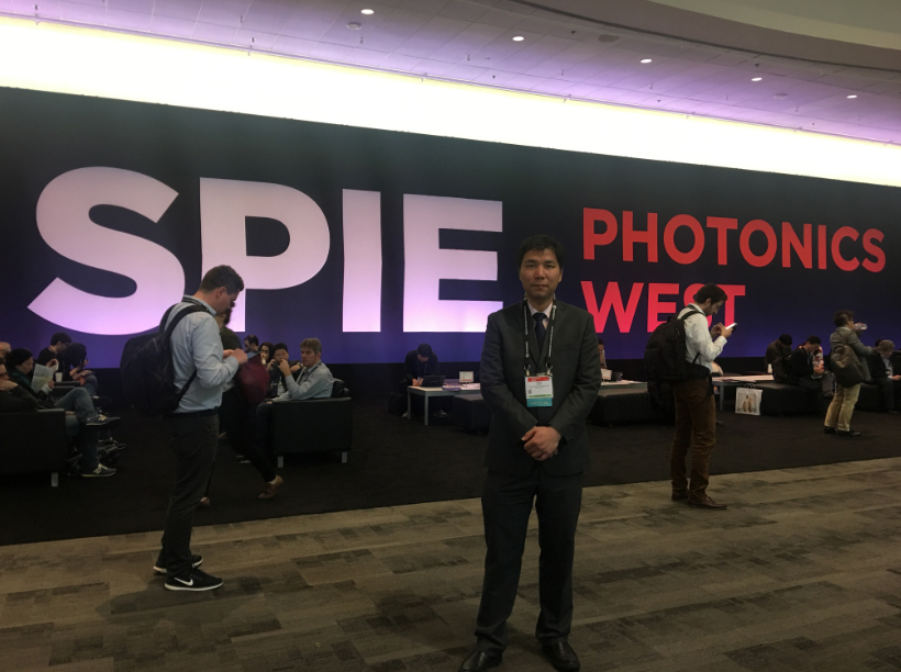 沙龙会sa36加入2018年美国西部光电展览会SPIE.Photonics West并取得圆满乐成。。。。。。。